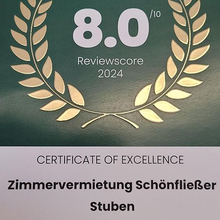 Zimmervermietung Schoenfliesser Stuben Auch Fuer Monteure Eisenhüttenstadt Exterior foto