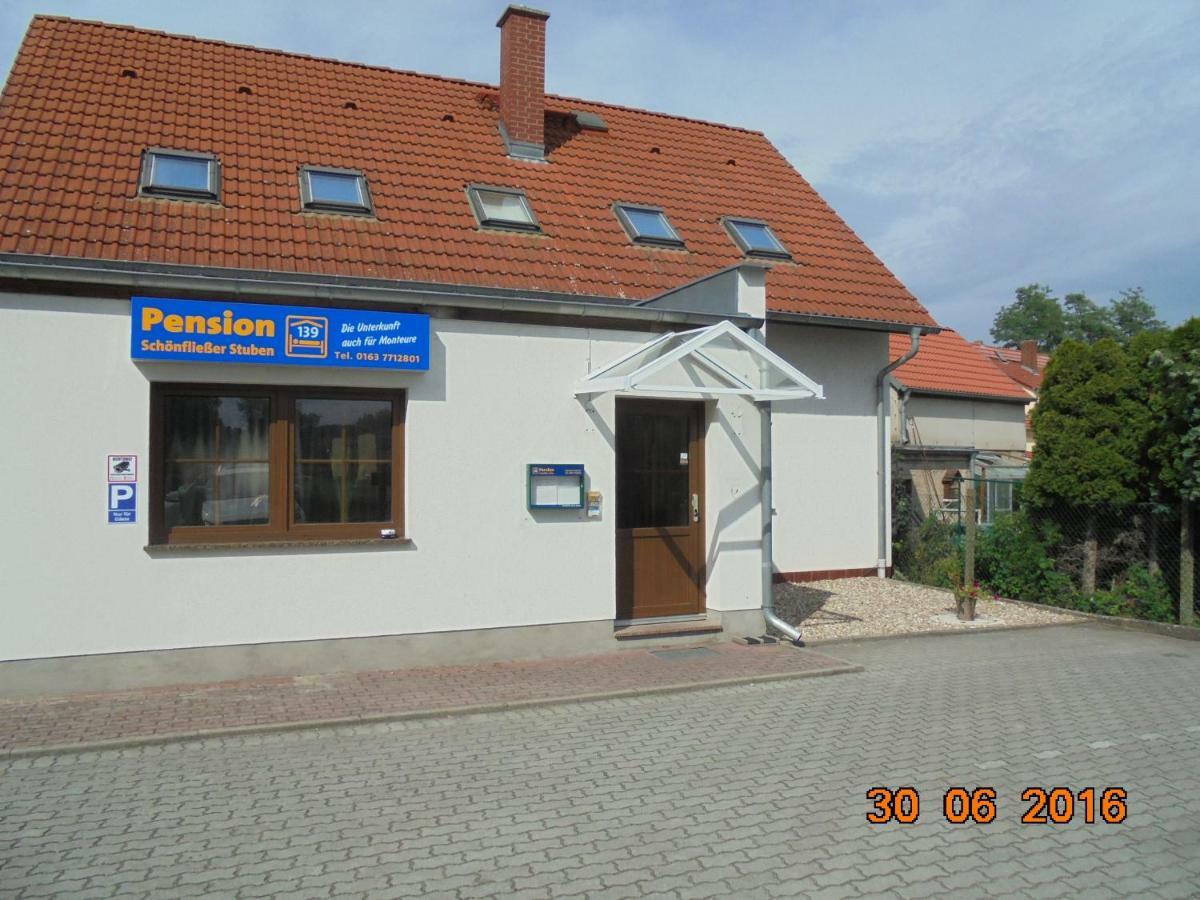 Zimmervermietung Schoenfliesser Stuben Auch Fuer Monteure Eisenhüttenstadt Exterior foto